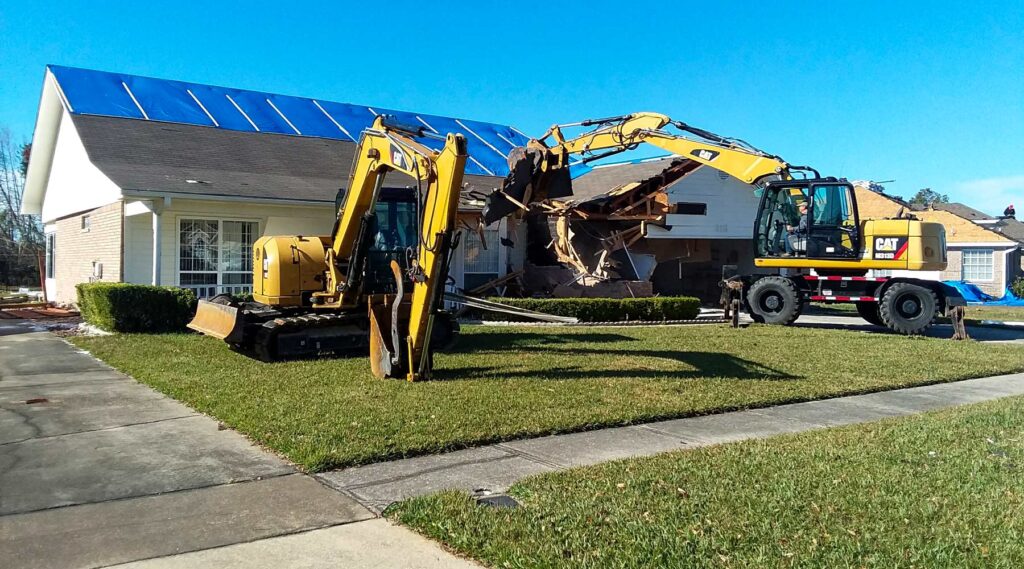 Construction Demo & Putback